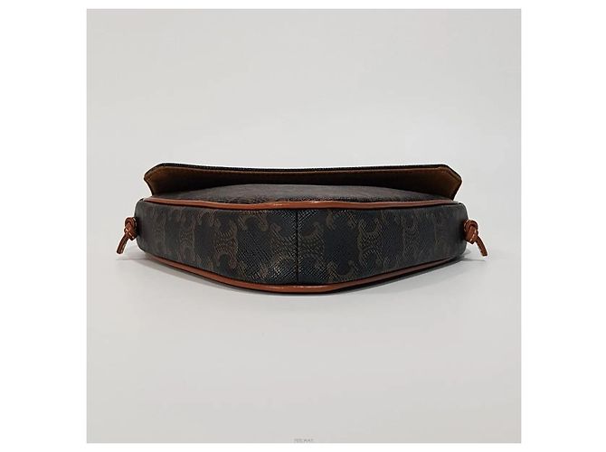 Céline Bolsa de Ombro Triangle Tan - vista 6