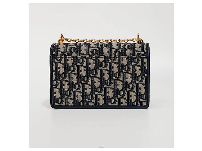 Dior Borsa Mini Miss Caro Oblique Blu - vista 4