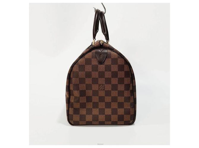 Louis Vuitton Borsa Tote Damier Speedy Marrone - vista 2