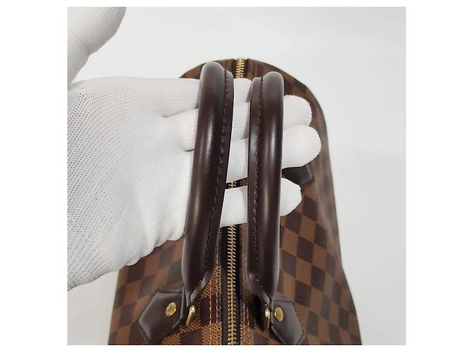 Louis Vuitton Borsa Tote Damier Speedy Marrone - vista 5