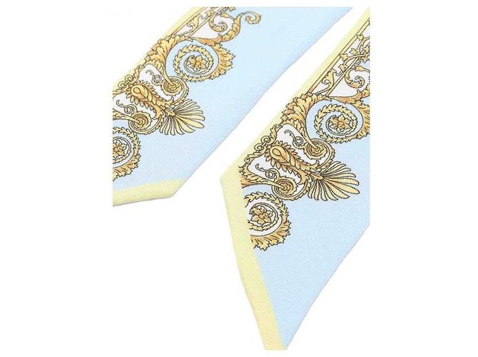 Versace Ruban en twill de soie imprimé - vista 5