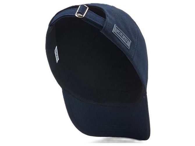 Loewe Cappellino in tela con patch Blu - vista 6