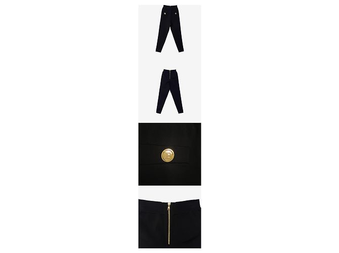 Balmain Strickhose Schwarz - Ansicht 2