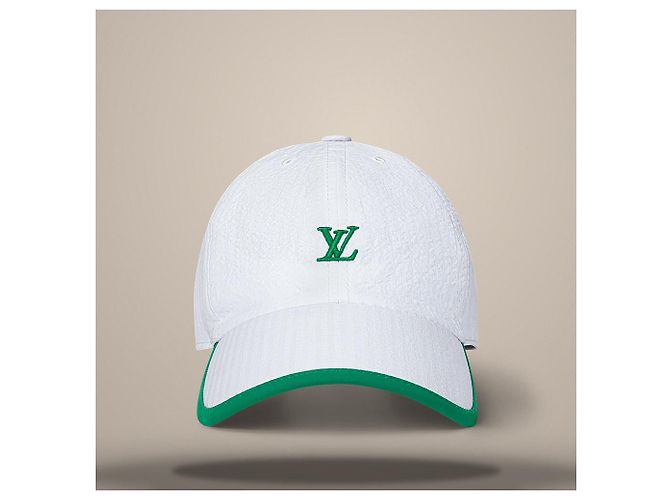 Louis Vuitton Talla de la gorra Playground Blanco - vista 2
