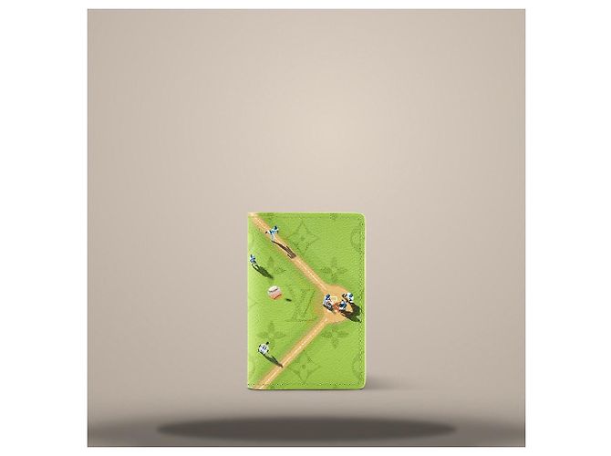 Louis Vuitton Taschenorganizer Baseball Green Grün - Ansicht 2
