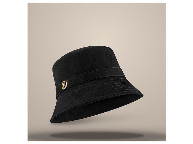 Louis Vuitton Cappello Bucket Mine Black Nero - vista 5