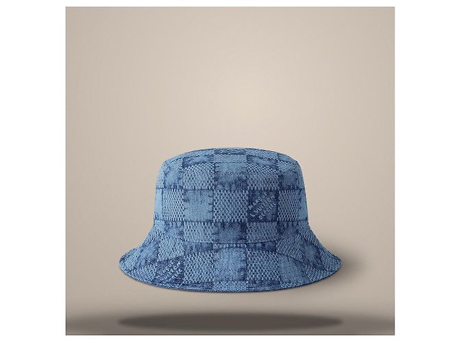 Louis Vuitton Splash Damier Bucket Hat Navy Blau - Ansicht 2