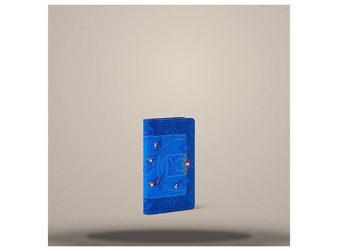 Organizer Louis Vuitton Organizzatore da tasca Basketball Blue - vista 3