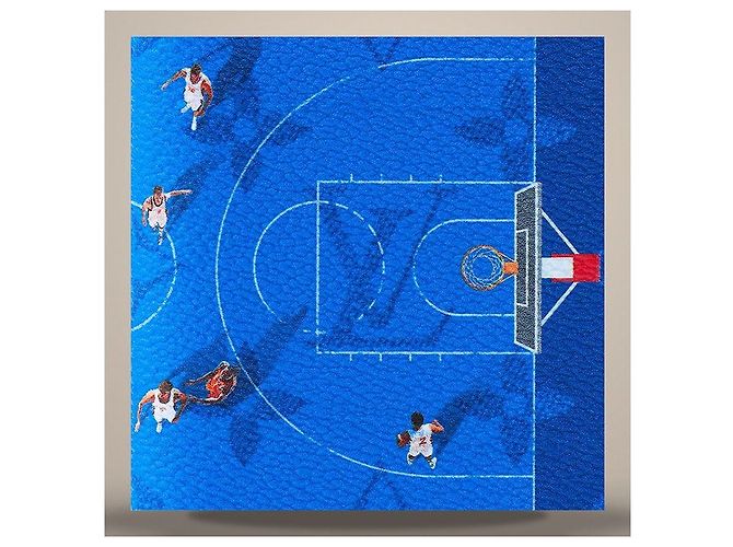 Organizer Louis Vuitton Organizzatore da tasca Basketball Blue - vista 5