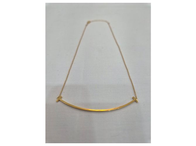 Tiffany & Co Collana con grande pendente Smile Giallo - vista 16