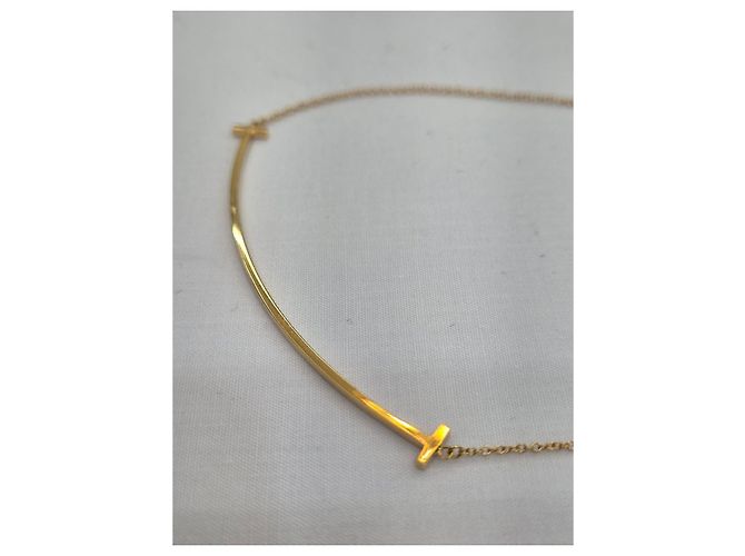 Tiffany & Co Collana con grande pendente Smile Giallo - vista 20