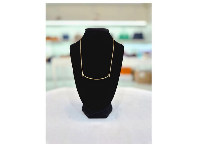 Tiffany & Co Collana con grande pendente Smile Giallo - vista 3