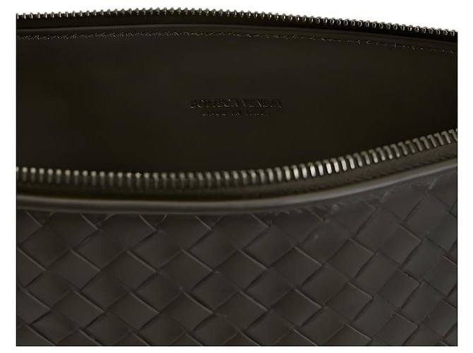 Bottega Veneta Pochette Intrecciato Marron - vue 5