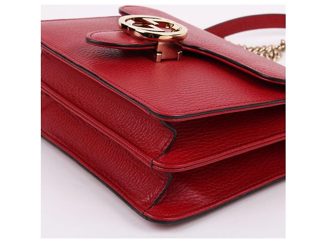 Gucci Bolso pequeño de cadena rojo Roja - vista 12