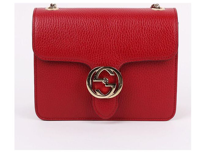 Gucci Bolso pequeño de cadena rojo Roja - vista 2