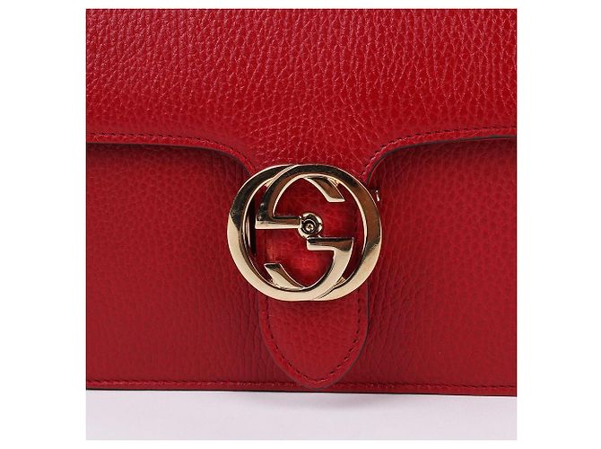 Gucci Bolso pequeño de cadena rojo Roja - vista 3