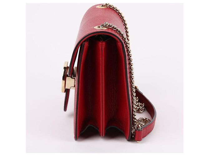 Gucci Bolso pequeño de cadena rojo Roja - vista 6