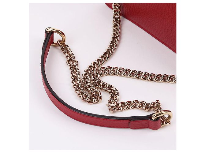 Gucci Bolso pequeño de cadena rojo Roja - vista 8
