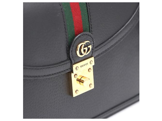 Gucci Borsa Ophidia GG Supreme Small Top Handle Bag Tote e borsa a tracolla Nero - vista 14