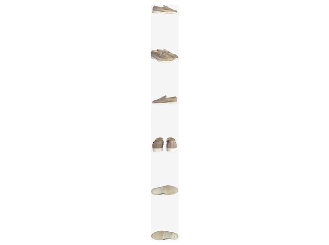 Louis Vuitton Mocassino Estate Beige Marrone - vista 2