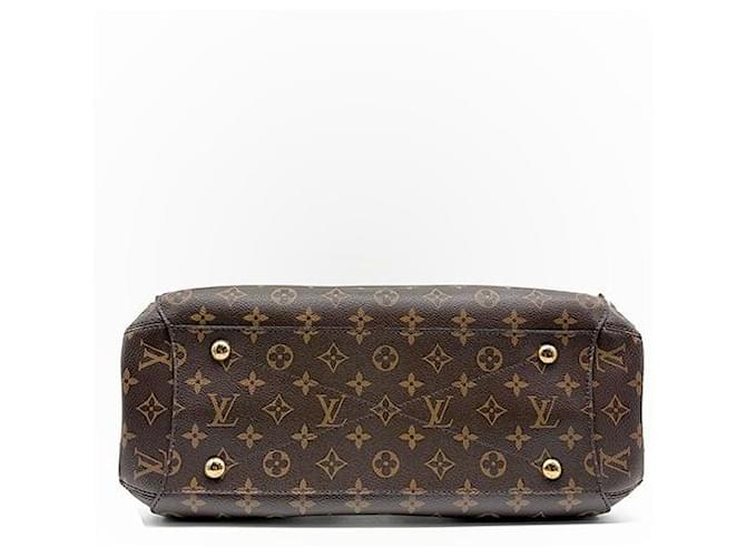 Louis Vuitton Monogram Montaigne GM Marrone - vista 7