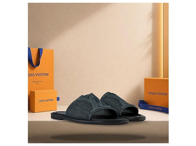 Louis Vuitton Mule Portofino Black Nero - vista 2