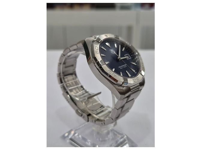 Tag Heuer Aqua Racer Quartz Uhr Blaues Zifferblatt - Ansicht 4