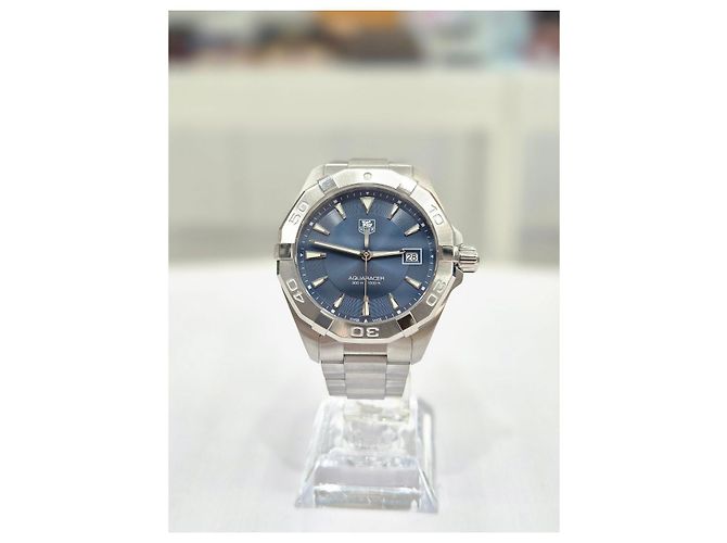 Tag Heuer Aqua Racer Quartz Uhr Blaues Zifferblatt - Ansicht 9