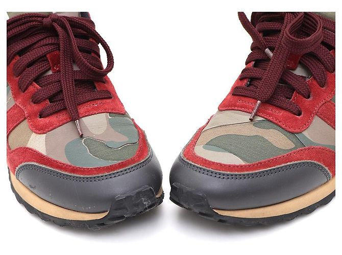 Valentino Sneakers Camo Play da donna Marrone - vista 6