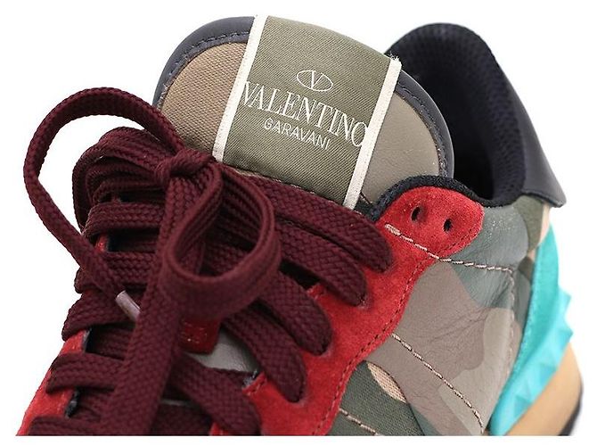 Valentino Sneakers Camo Play da donna Marrone - vista 7