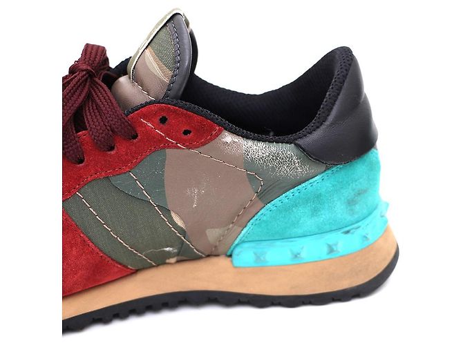 Valentino Sneakers Camo Play da donna Marrone - vista 8
