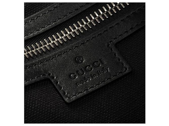 Gucci Sac à documents en cuir Noir - vue 5