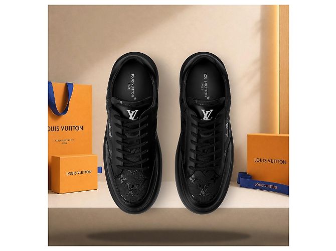Louis Vuitton Beverly Hills Sneakers Black Nero - vista 4
