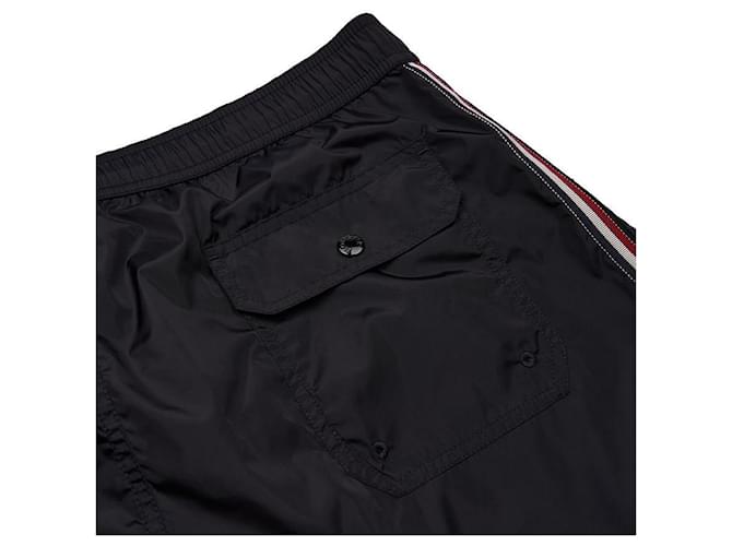 Moncler Pantaloni con logo patch Nero - vista 8