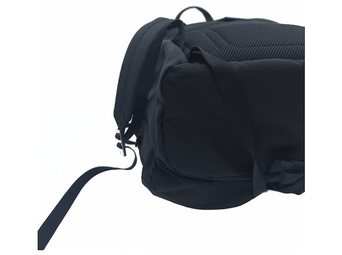 Prada Tesuto Nylon Multi-Pocket Rucksack Black Schwarz - Ansicht 15