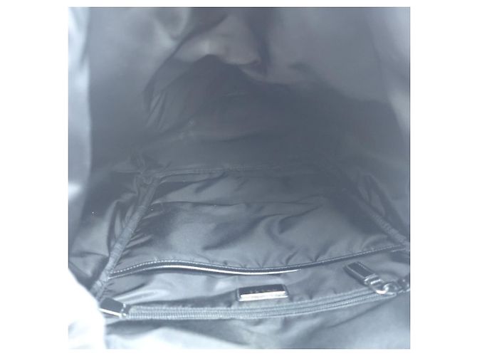 Prada Tesuto Nylon Multi-Pocket Rucksack Black Schwarz - Ansicht 8