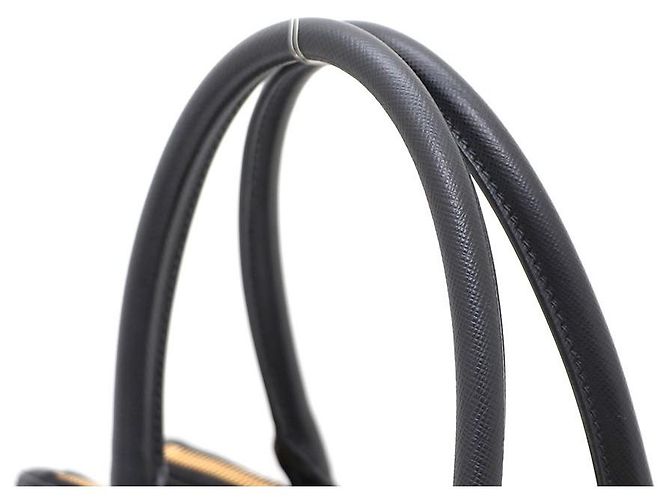 Prada Borsa Galleria Saffiano Lux Medium Tote Bag e Borsa a Tracolla Nero - vista 4