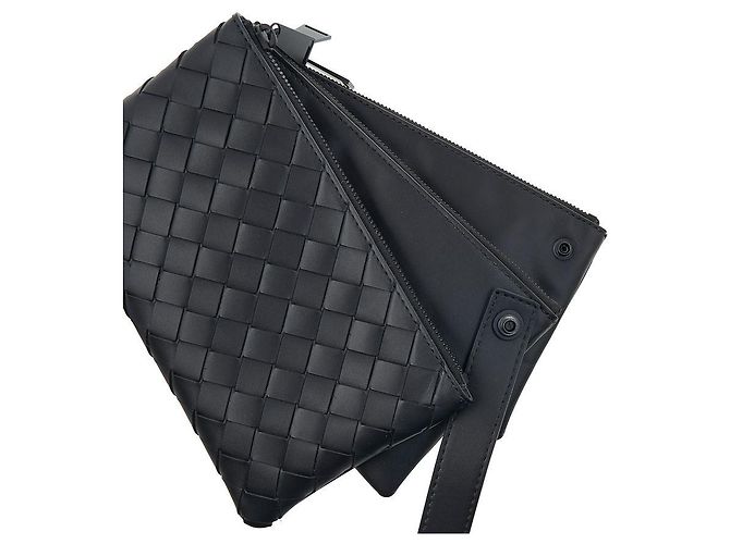 Bottega Veneta Bolso bandolera Intrecciato Negro - vista 9