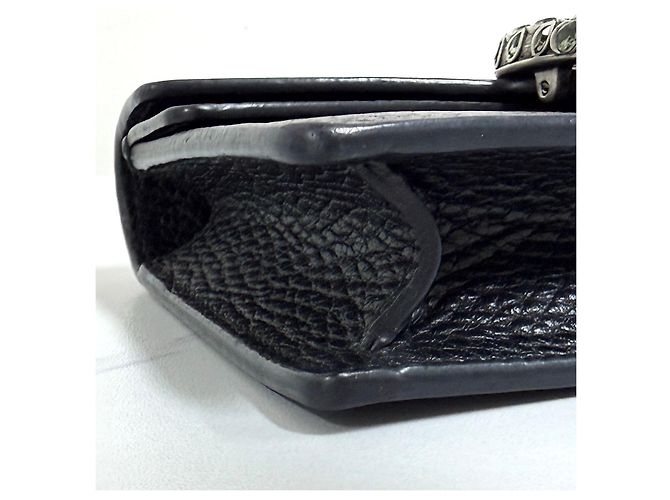 Gucci Borsa a tracolla Dionysus Super Mini con catena Nero - vista 12