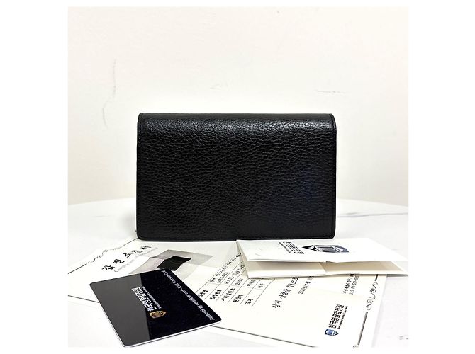 Gucci Borsa a tracolla Dionysus Super Mini con catena Nero - vista 6