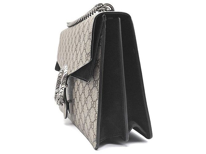 Gucci Borsa a tracolla Dionysus Supreme Chain Marrone - vista 2