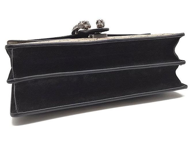 Gucci Borsa a tracolla Dionysus Supreme Chain Marrone - vista 7