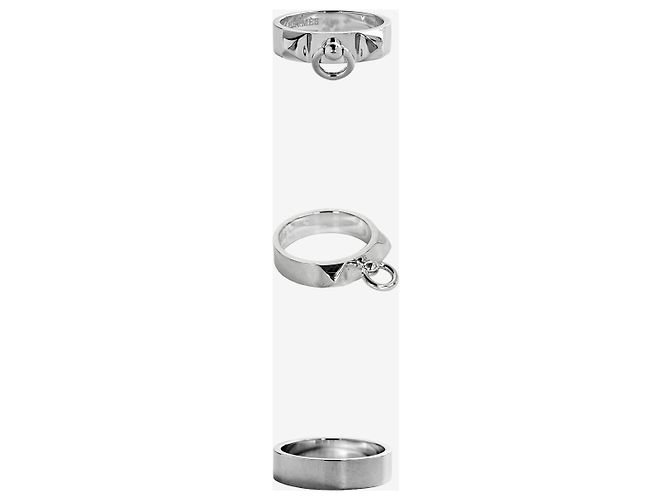 Hermès Anillo Médor Silver Plata - vista 2