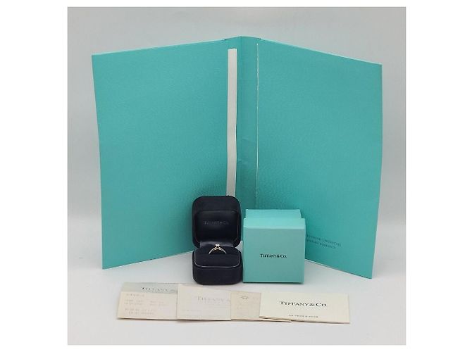 Tiffany & Co Ungetragener Diamantring Mehrfarben - Ansicht 10