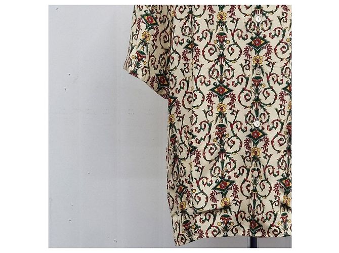 Gucci Camicia di seta beige - vista 5