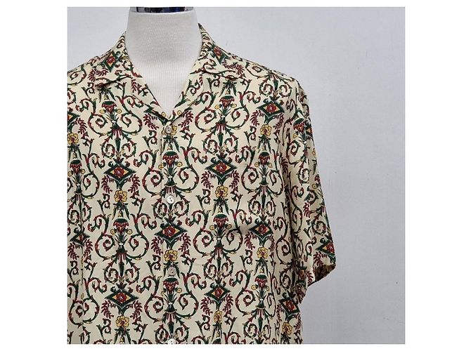 Gucci Camicia di seta beige - vista 6