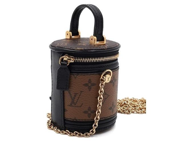 Louis Vuitton Borsa a tracolla Micro Cannes Chain Bag Monogram Reverse Canvas Dalmatian Animogram Multicolore - vista 7