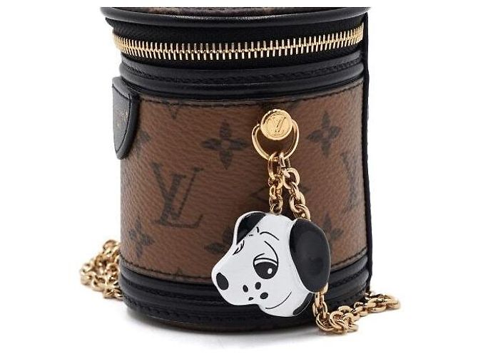 Louis Vuitton Borsa a tracolla Micro Cannes Chain Bag Monogram Reverse Canvas Dalmatian Animogram Multicolore - vista 9