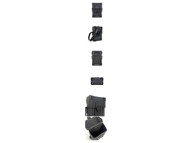 Louis Vuitton Portafoglio Vertical Trunk Wearable Monogram Black Nero - vista 2