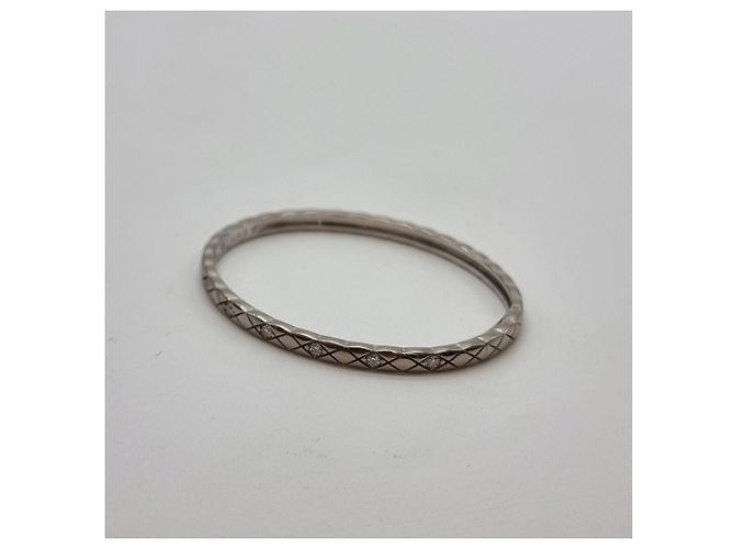 Chanel Bracciale Coco Crush Diamanti Oro Bianco Multicolore - vista 5